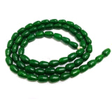 1 String, 6x4mm, Jaipuri Beads Drop