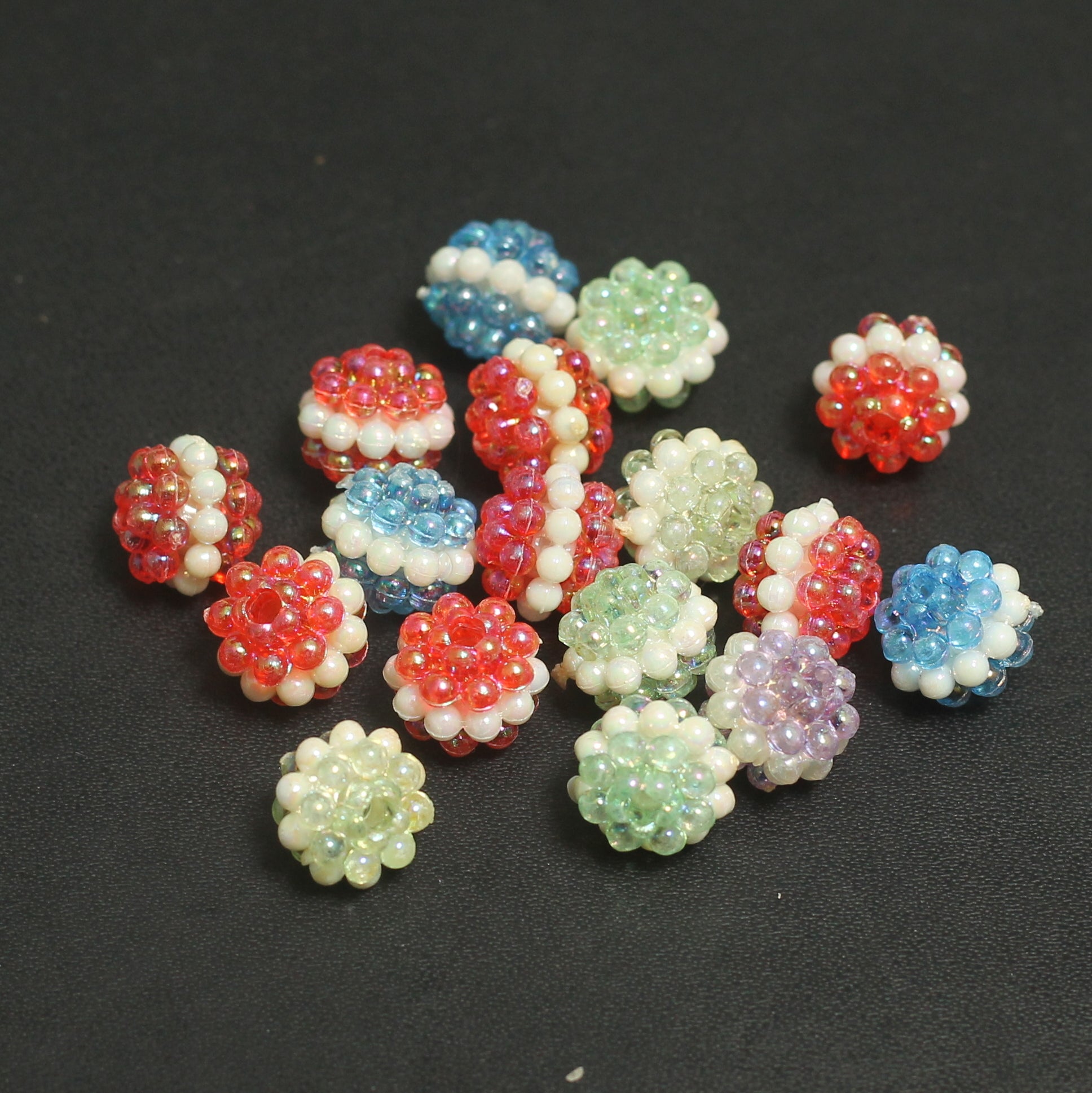 10mm Round Acrylic Beads