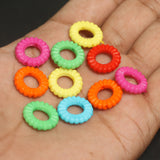 16x3mm Ring Acrylic Beads