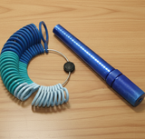 Ring Mandrel with Ring Sizing Finger Gauge