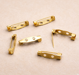 40 Pcs Brooch Pin Fitting