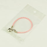 10 Pcs PU Leather Braided Charm Bracelets