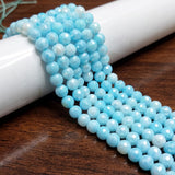 1 String 6mm Premium Faceted Crystal Round Beads
