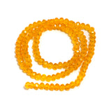 3mm Faceted Crystal Rondelle Beads
