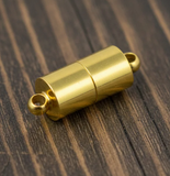 5 Pcs, Tube Magnetic Clasp 18x7mm
