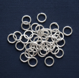 8mm Metal Open Jump Rings
