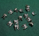 75 Pcs, 6mm Brass Clamp Shell