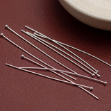 92.5 Sterling Silver Headpin with Ball