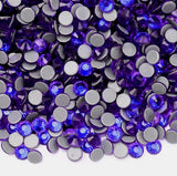6mm Flat Half Round Acrylic Stones Assorted For Jewellery Making & Decorating, 10 Colours
