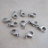 50 Pcs Steel Lobster Claw Clasps