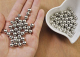Steel Solid Round Beads