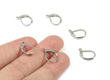 50 Pcs 15x10mm, Steel Lever Back Hooks