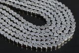 1 String Hematite Heart Shaped Beads Black