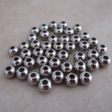 Steel Solid Round Beads