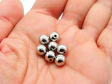 Steel Solid Round Beads
