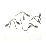 100 Pcs 15mm, Steel Ear Hooks