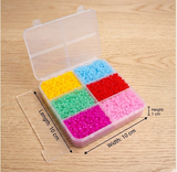 3 Kits Set Acrylic and Glass Seed Beads Multicolor DIY Kit With Metal Finding and Thread