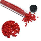 240 Pcs, 5mm Preciosa Seed Beads Opaque Dark Red 4`0