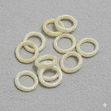 20 Pearl Ring White 18mm