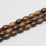 Acrylic Oval Beads Enamel finish 15x10 mm