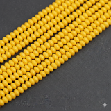 1140+ Pcs, 4x3mm Acrylic Rondelle Beads