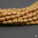 12 Strings, 3x2mm Peru Color Acrylic Drop Beads