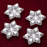75 pcs 16mm Acrylic Scatter Star Beads