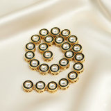 25 Pcs 10mm Meenakari Kundan Kadi Chain