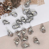 50 Pcs Steel Lobster Claw Clasps