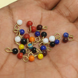 200 Pcs, 4mm Round Glass Loreal Beads