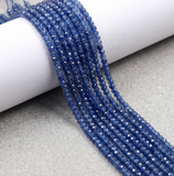 1 String 3mm Cubic Zircon Micro Faceted Beads Diamond Cut CZ Beads