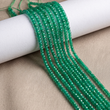 1 String 3mm Cubic Zircon Micro Faceted Beads Diamond Cut CZ Beads