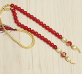 Beaded Necklace Dori Red