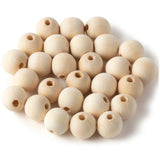 1 Kg AAA Quality Natural Round Wooden Beads