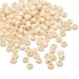 1 Kg AAA Quality Natural Round Wooden Beads