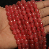 1 String, 8x11 mm Tumble Zed Stone Beads
