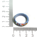 50 Pcs Glass Finger Rings Assorted