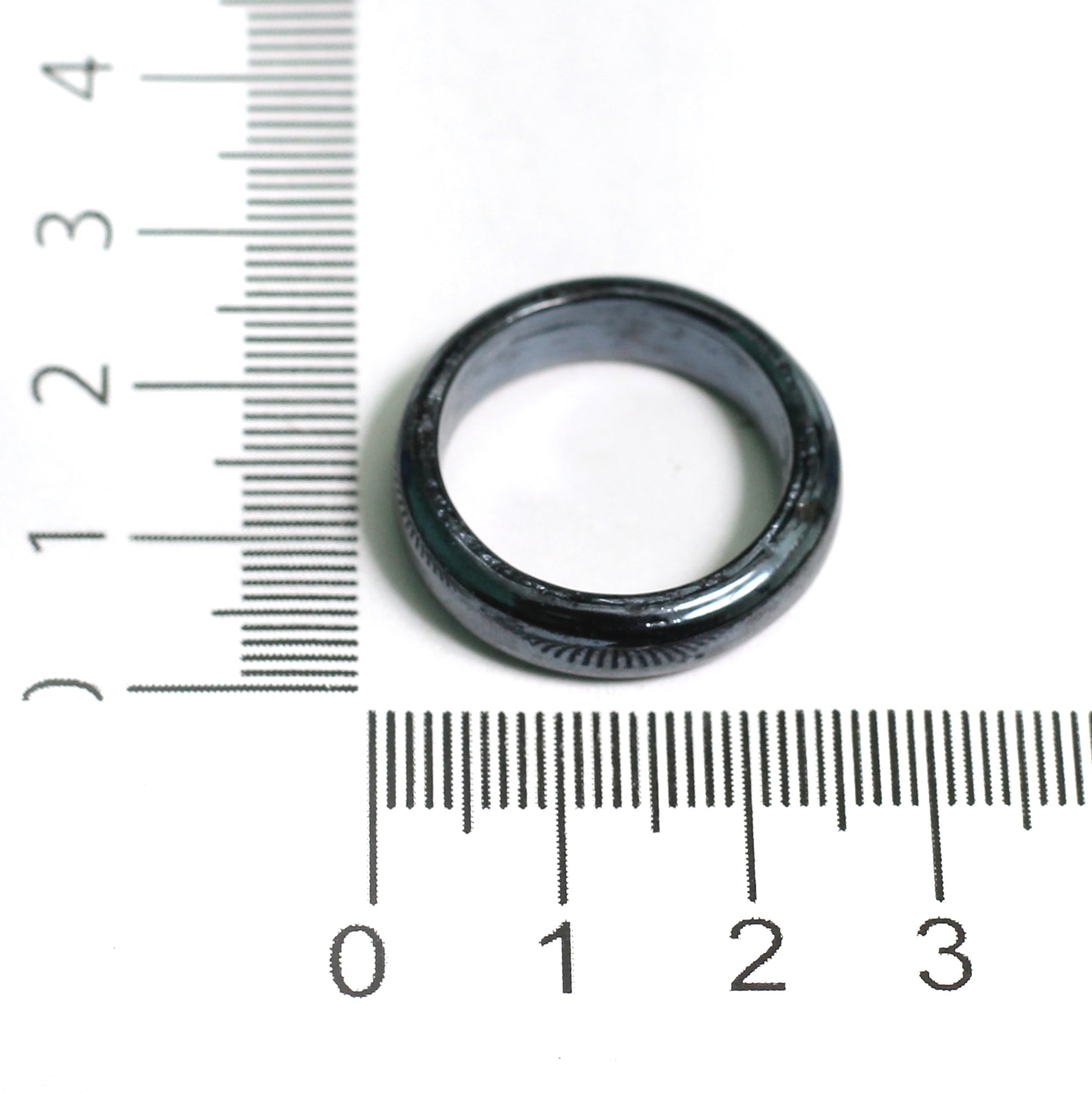 50 Pcs, Assorted Metallic black Glass Finger Rings