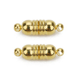 5 Pcs Tube Magnetic Clasp 20x6mm