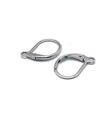 50 Pcs 15x10mm, Steel Lever Back Hooks