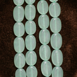 12x8mm Oval Aventurine Stone Beads Green