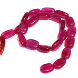 14x8mm Oval Jade Stone Beads