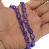 14x8mm Oval Jade Stone Beads