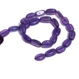 14x8mm Oval Jade Stone Beads