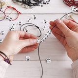 100 gm, 6mm Acrylic Round A to Z Alphabet Letter Beads_ALP-23_1