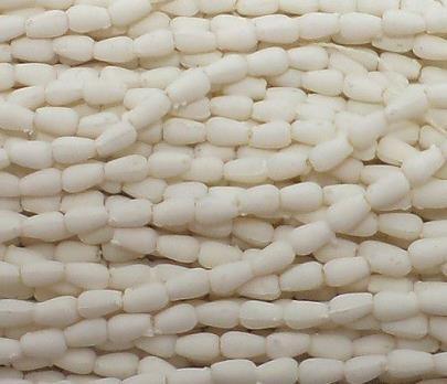 12 Strings, 4x3mm White Acrylic Drop Beads_jaunty01_acrb-593_1