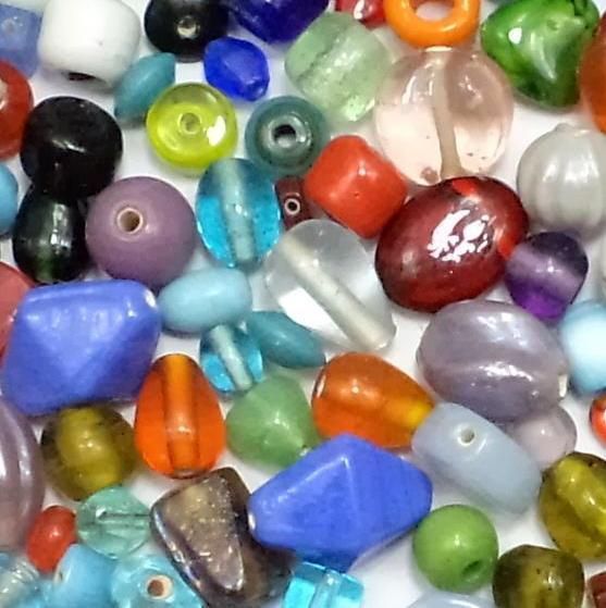 100+ Basic Beads Assorted 6-28mm