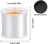 Elastic Cord 100 Mtrs Spool, Size 0.70 mm