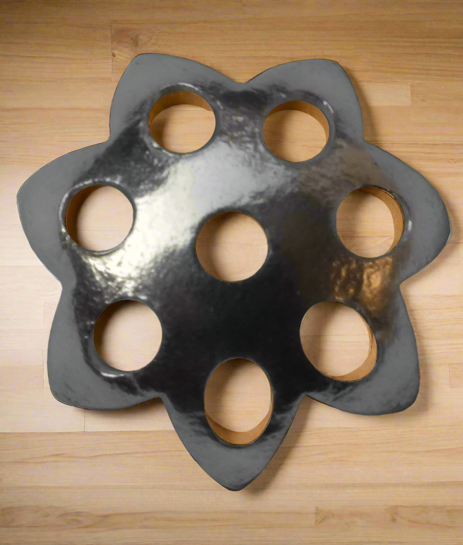 92.5 Sterling Silver Feather Light Cap-8mm_BNF0208