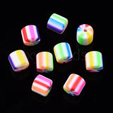 6mm Handmade Colorful Polymer Clay Beads